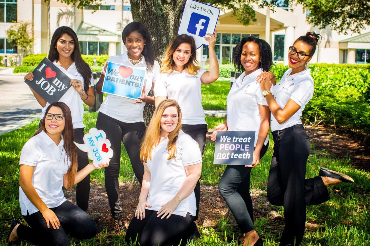 westside dental care team with signs plantation fl